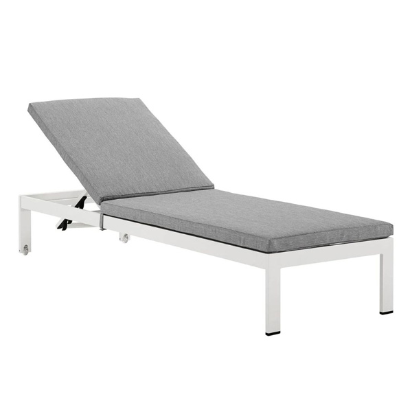 Bright Outdoor Swimming Poolside Lounger