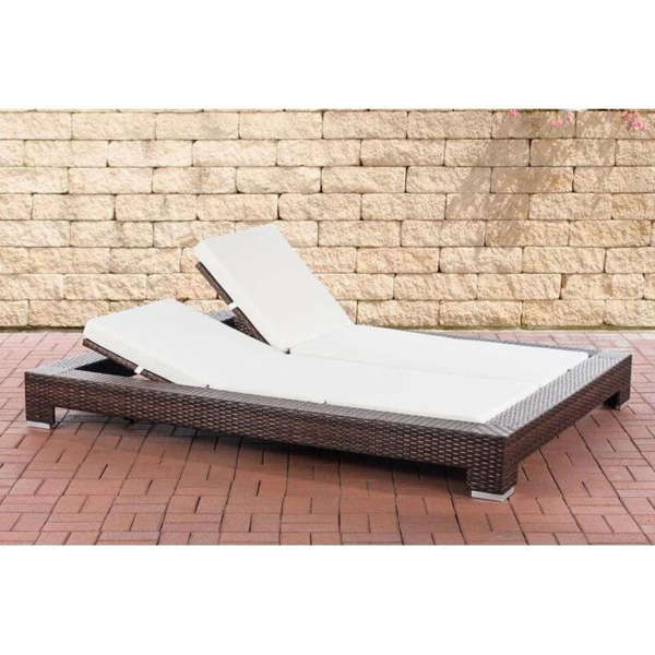 Insane Outdoor Swimming Poolside Lounger (Brown)