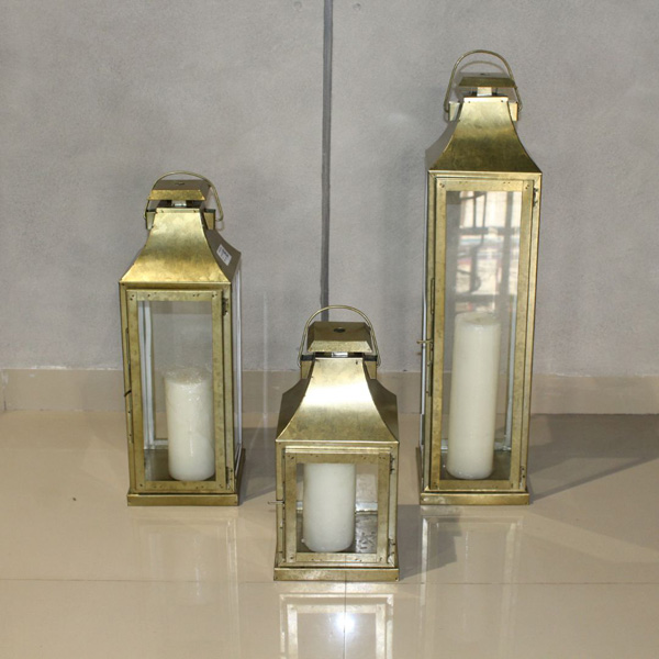 Lantern Set of 3 (Gold)